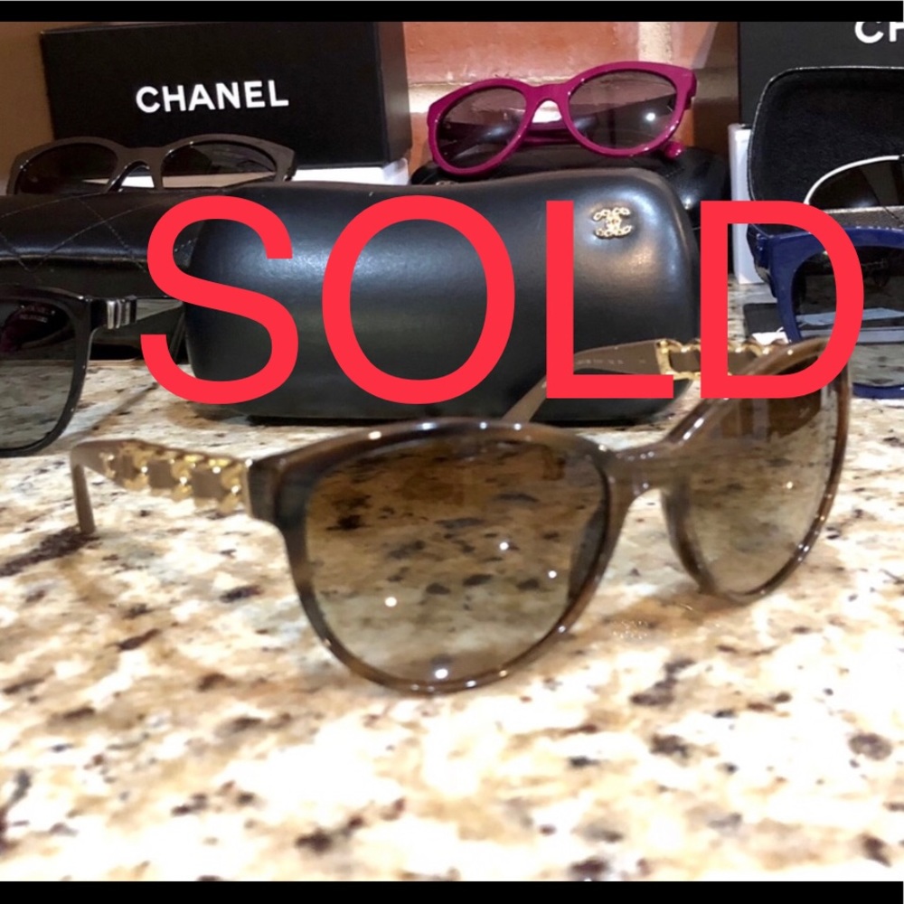 Chanel chain sunglasses style #5215Q.OBO.